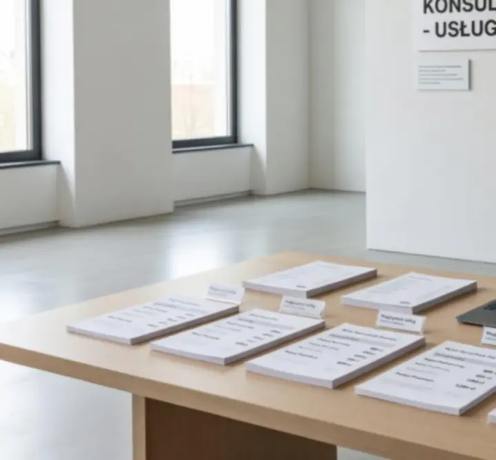 Ilustracja różnych poziomów pakietów doradztwa przy wyborze samochodu